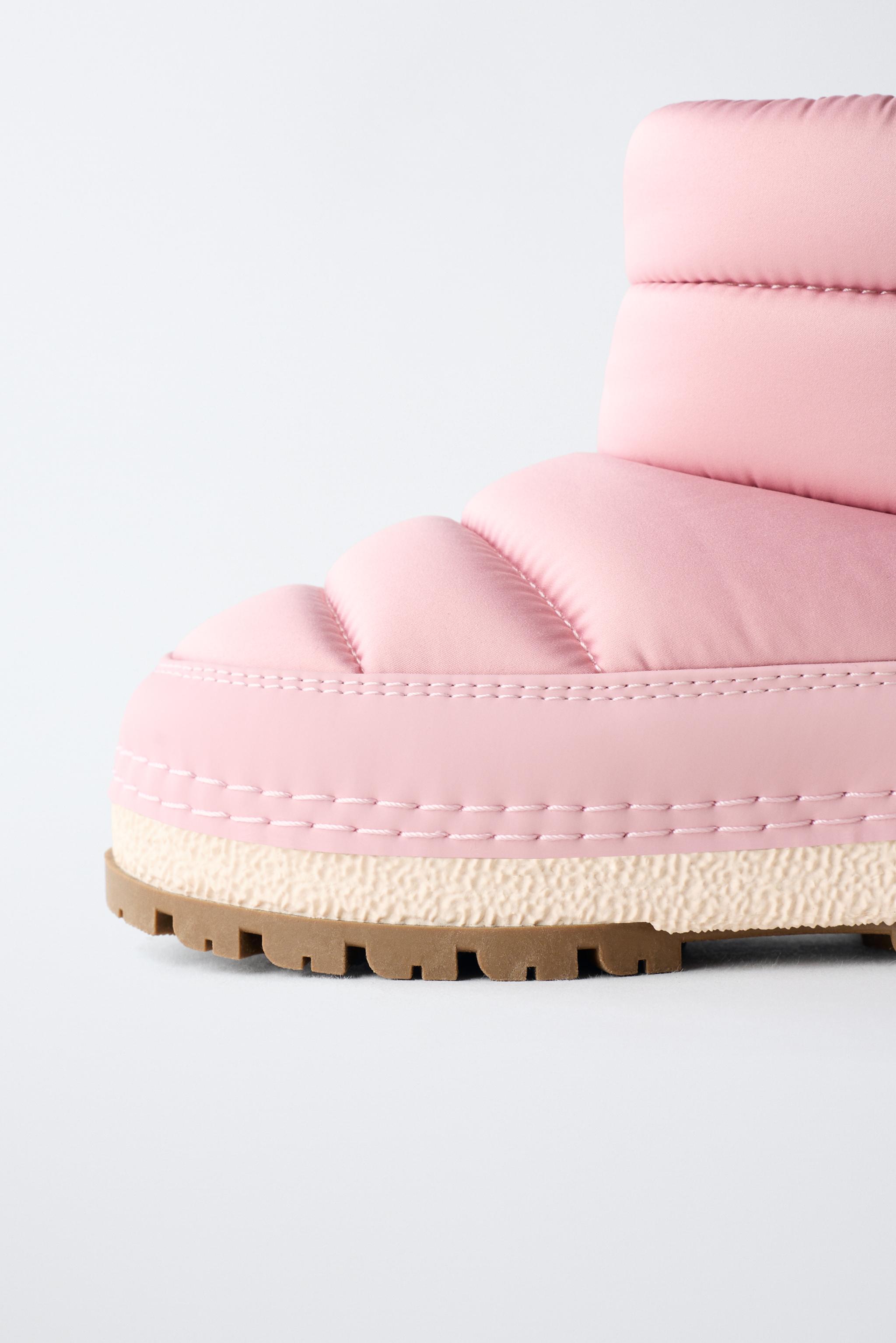 METALLIC WATER REPELLENT BOOTS